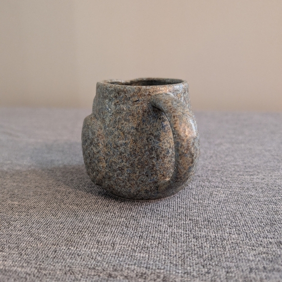 3/$30 | Vintage Kotobuki Lucky Fukuro Owl Mug, Blue/Grey, Made in Japan - Picture 3 of 5
